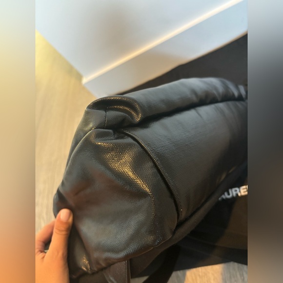 Yves Saint Laurent (YSL) unisex black backpack - Picture 7 of 10